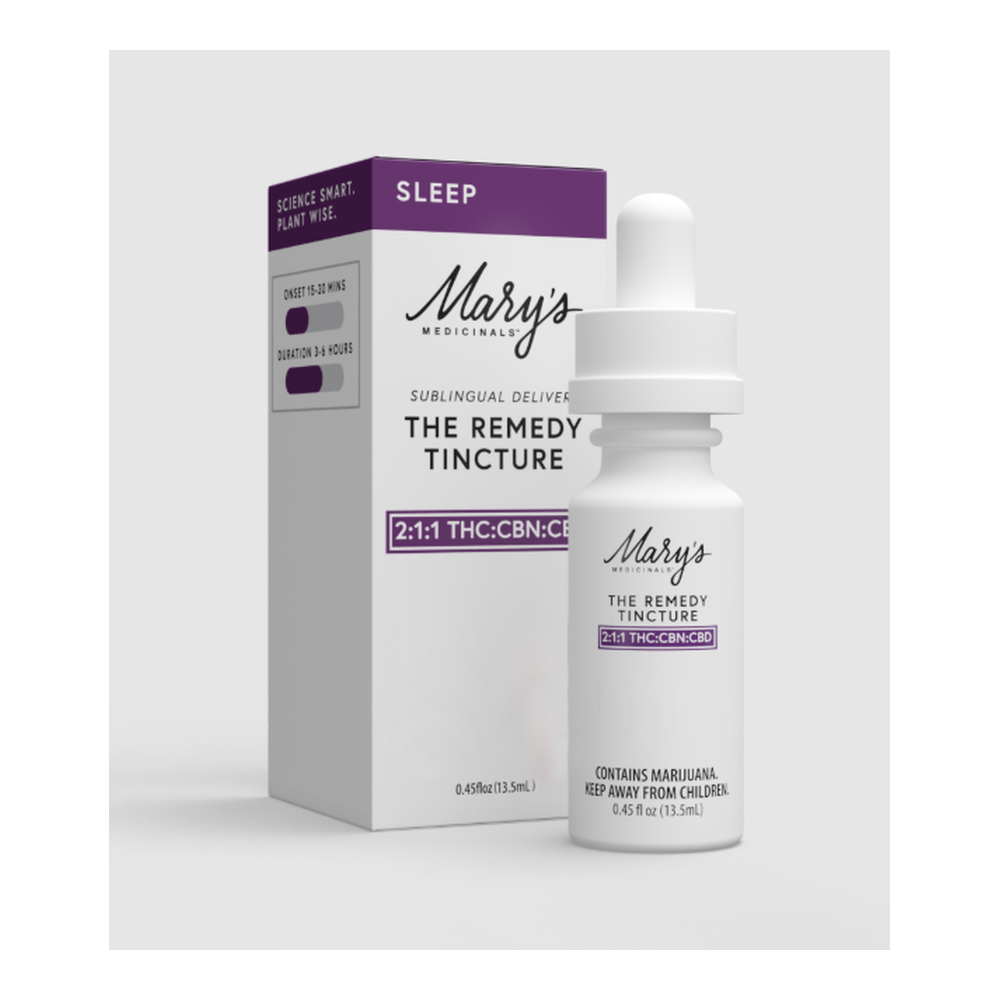 Mary's Medicinals | Remedy Tincture | 2:1:1 THC:CBD:CBN | 13.5mL