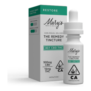 Mary's Medicinals | Remedy Tincture | 30:1 CBD:THC | 13.5mL