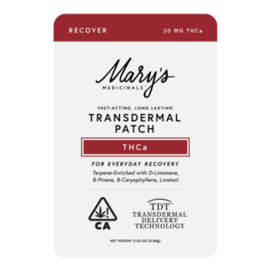 Mary's Medicinals | THCa Transdermal Patch | 20mg THCa