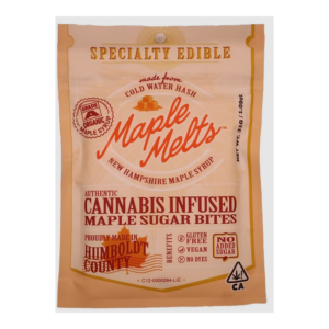 MOCA | Maple Melts Sugar Bites | Cold Water Hash Cannabis Infused | 100mg