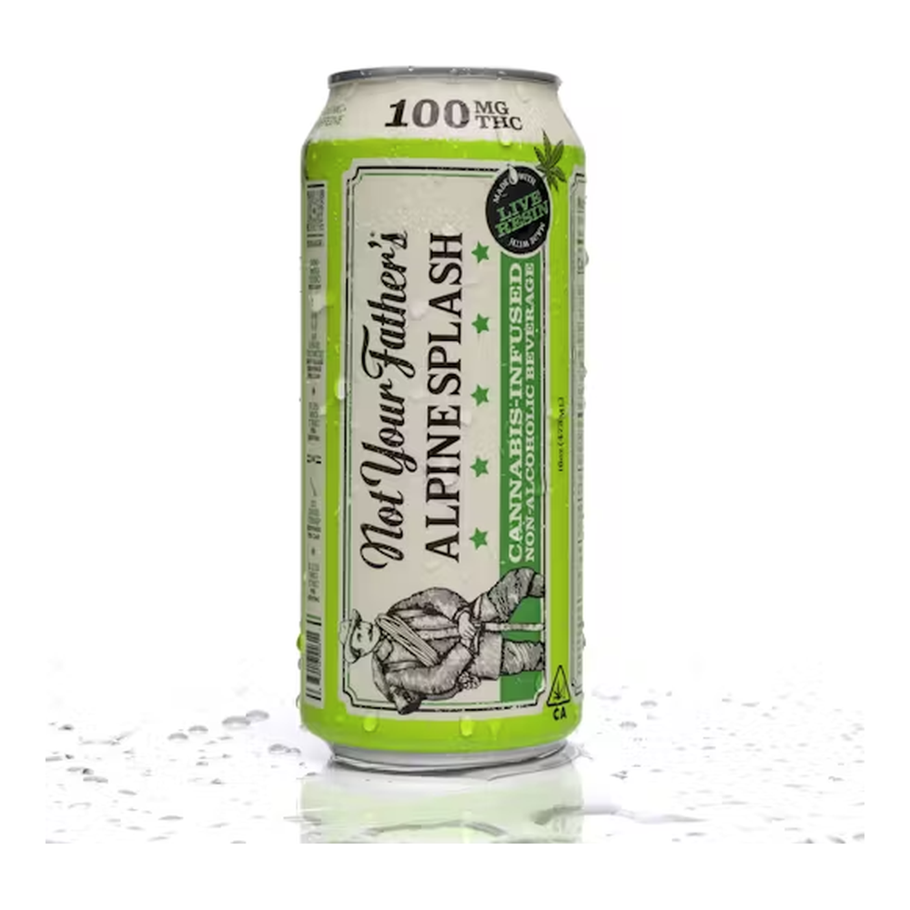 Not Your Father's | Alpine Splash | Live Resin Soda | 100mg