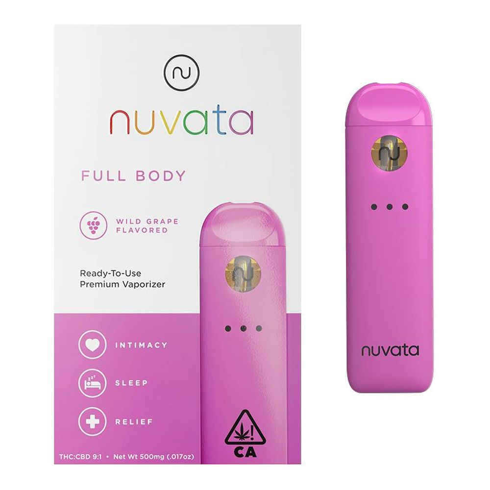 Nuvata | Wild Grape | 9:1 Full Body | All-In-One | 1g