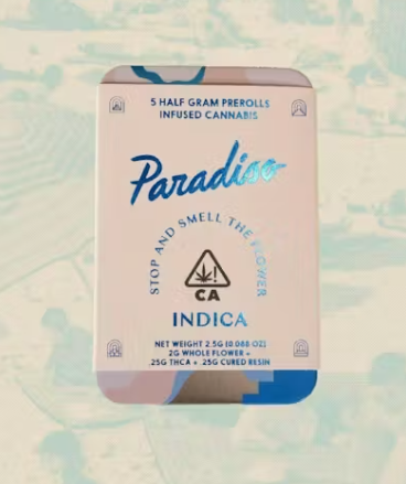 Paradiso Gardens | Space Queen | Infused Pre-Roll 5pk | 2.5g