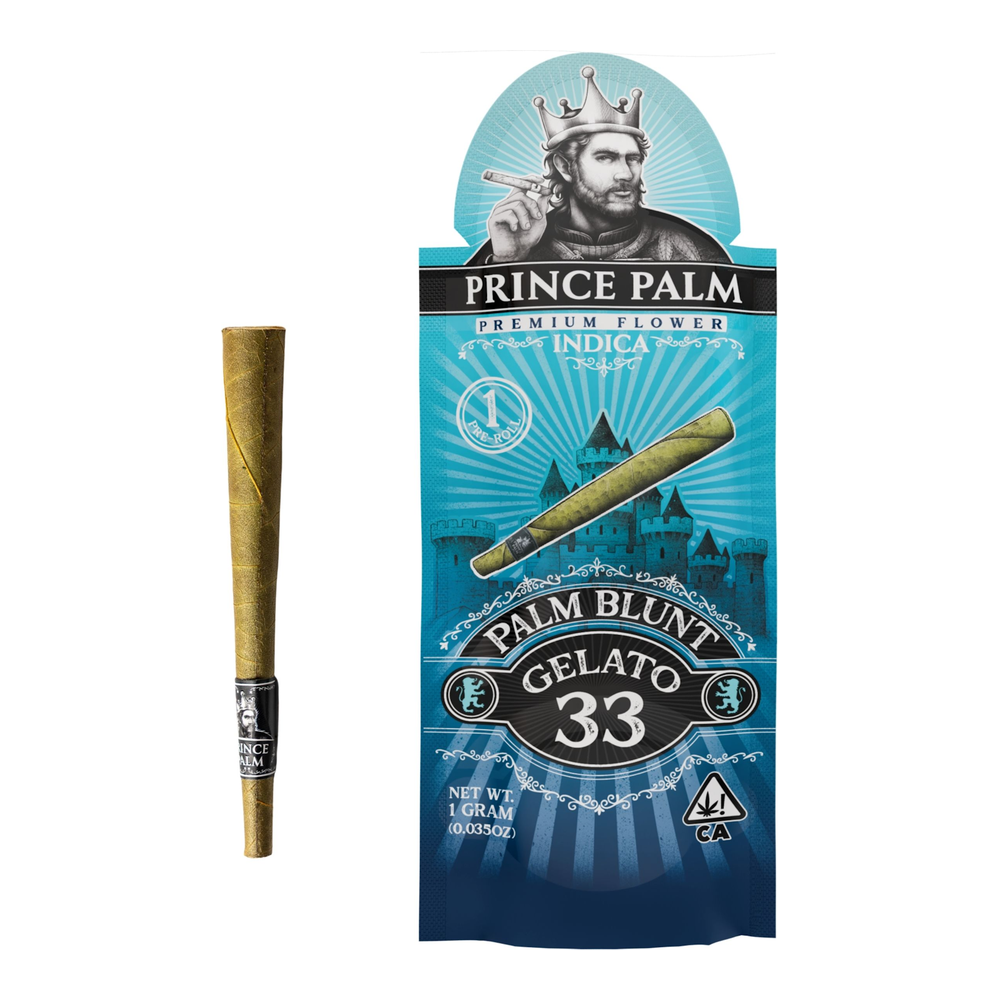 Prince Palm | Gelato 33 | Palm Leaf Blunt | 1g