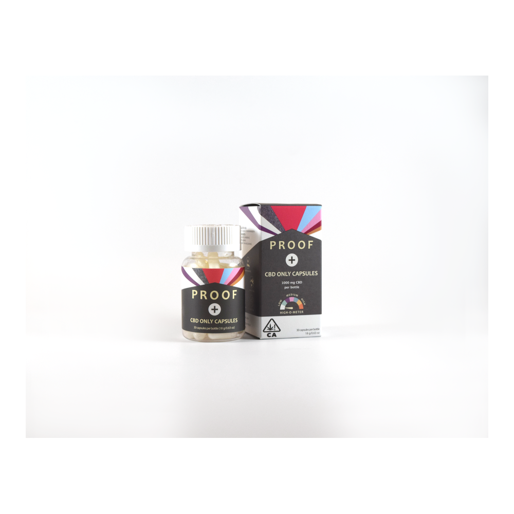 Proof | CBD Only Capsules | 30ct | 1000mg