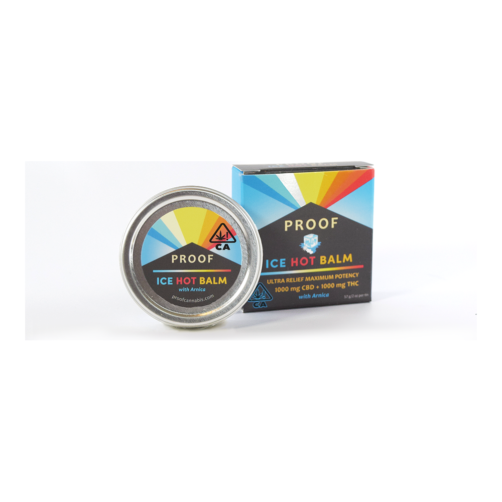 Proof | Ice Hot Balm 1:1 | 2oz | 1000mg