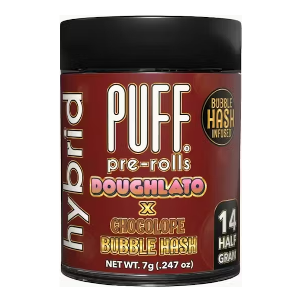 PUFF | Doughlato x Chocolope | Bubble Hash Infused Pre-Roll 14pk | 7g