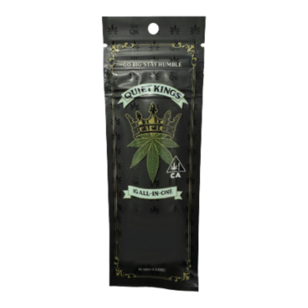 Quiet Kings | Orange Gelato | Live Resin All-In-One Vape | 1g