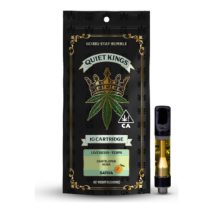 Quiet Kings | Cantaloupe Kush | Live Resin Cartridge | 1g