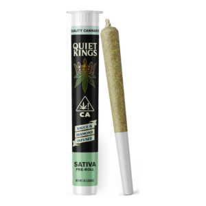 Quiet Kings | Cantaloupe Kush | Sauce & Diamond Infused Pre-Roll | 1g
