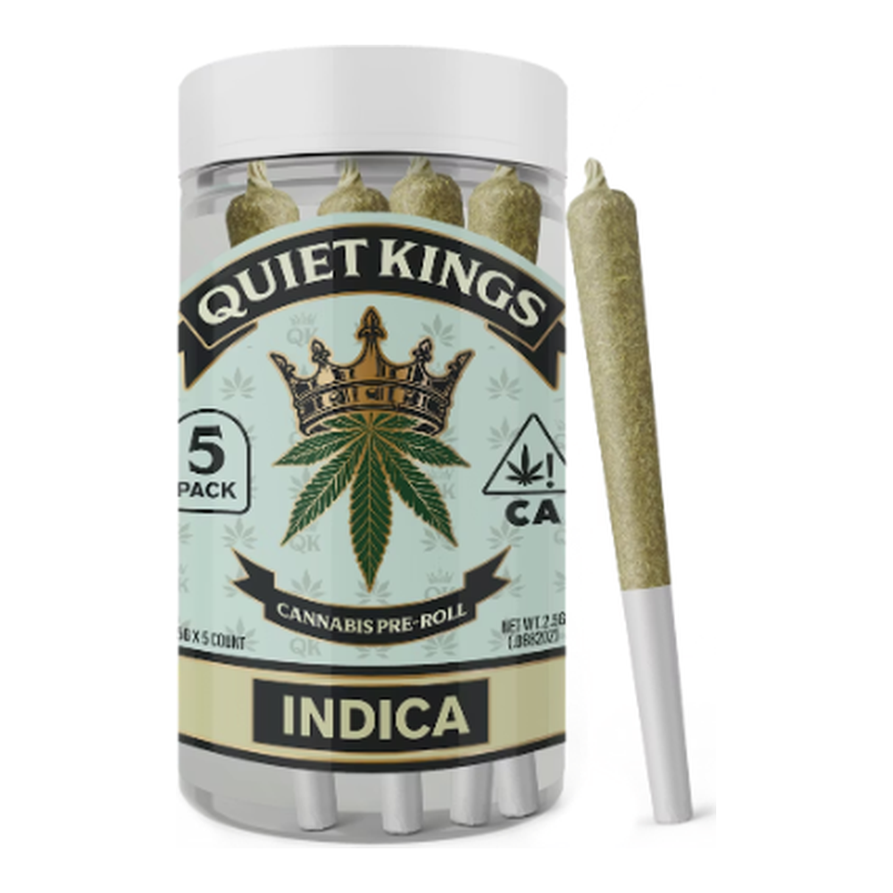 Quiet Kings | Platinum Jack | Pre-Roll 5pk | 2.5g