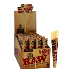 Raw | Classic King Size Cones | 3pk