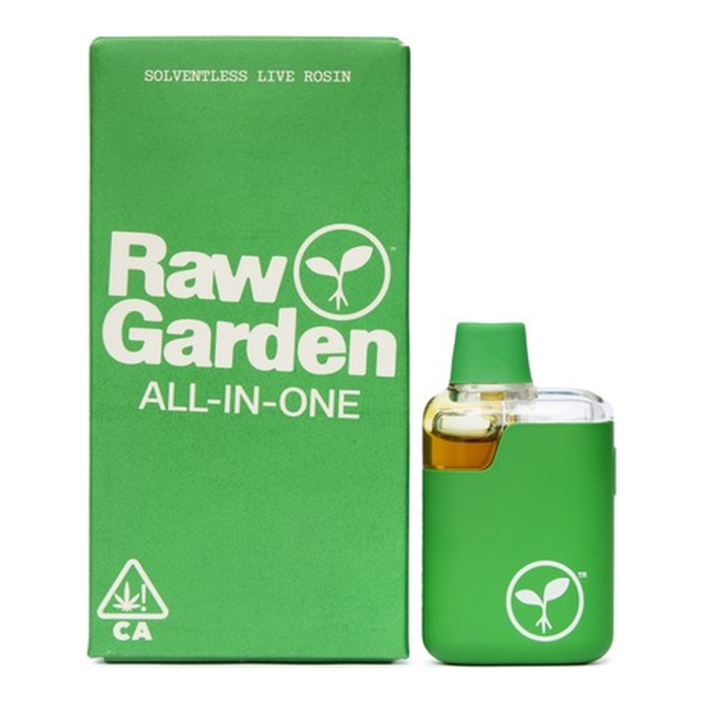Raw Garden | GovernMint Oasis | Solventless Live Rosin All-In-One Vape | 1g