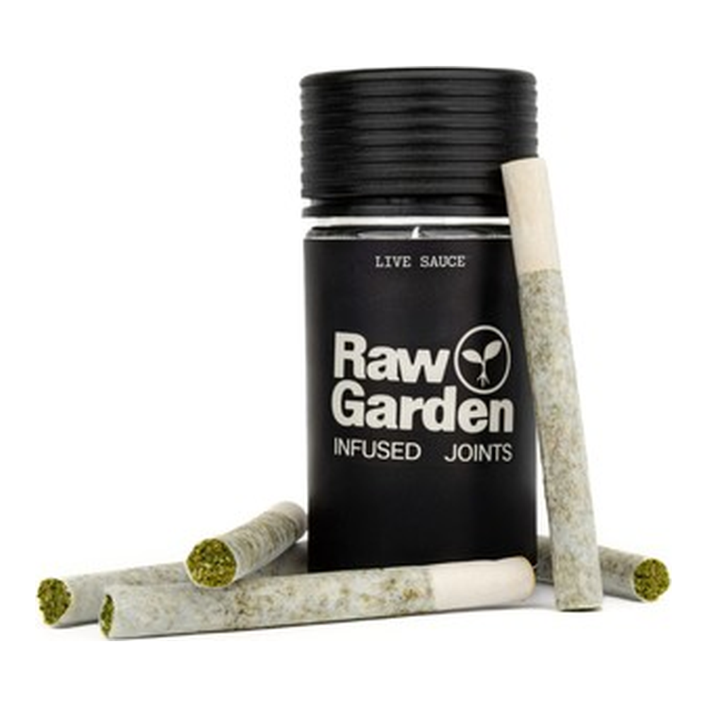 Raw Garden | Green Crack | Live Sauce Infused Pre-Roll 5pk | 2.85g