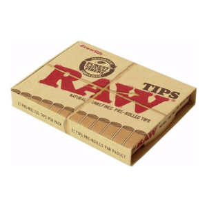 Raw Natural Unrefined Pre-Rolled Tips