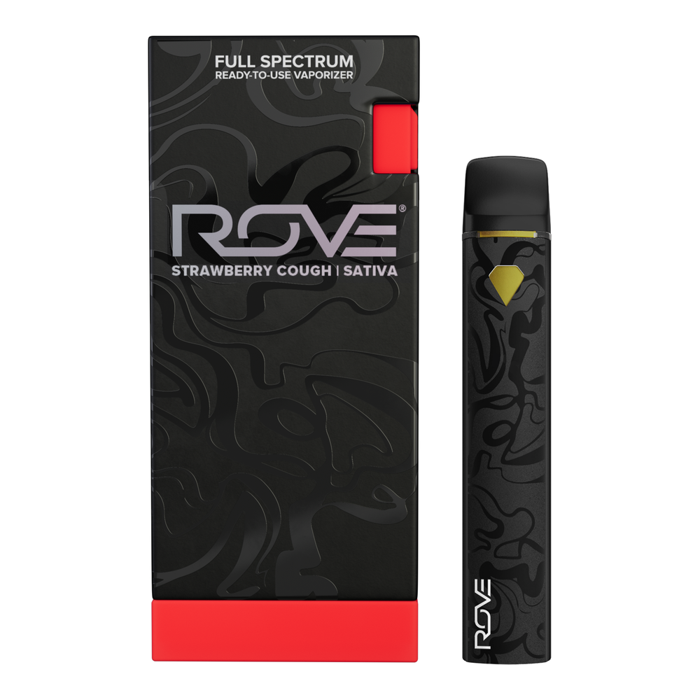 Rove | Strawberry Cough | Melted Diamond Live Resin All-In-One Vape | 1g