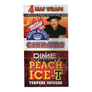 Royal Blunts Peach Iced Tea Cannarillo Leaf Wrap (4pk)
