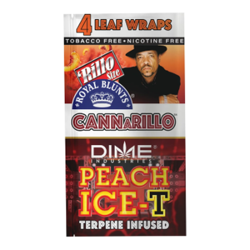Royal Blunts | Peach Iced Tea | Cannarillo | Leaf Wrap | 4pk