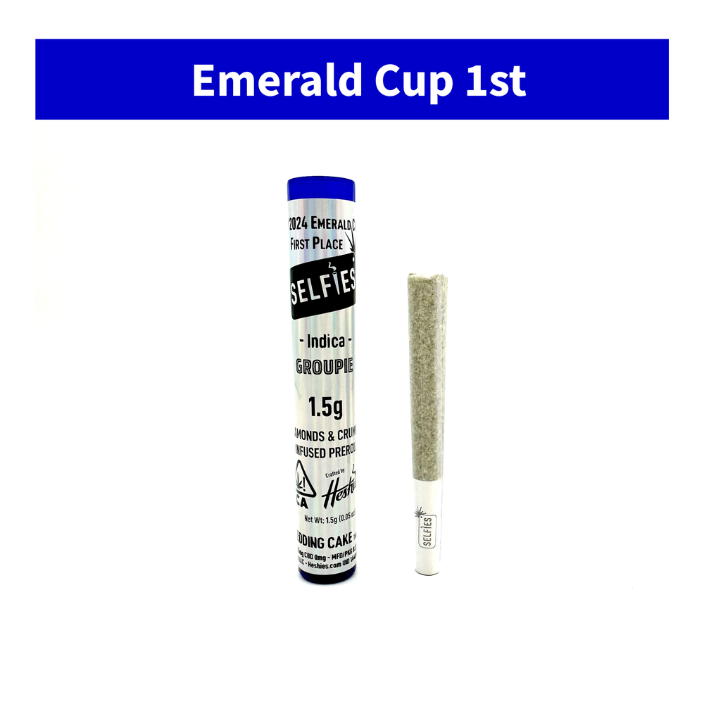 Selfies | Wedding Cake | Infused Pre-Roll | 1.5g