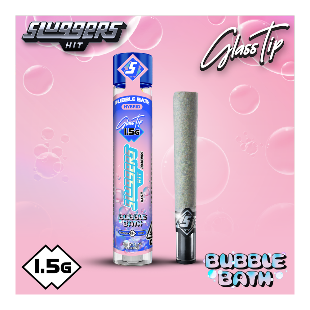 Sluggers Hit | Bubble Bath | Infused Pre-Roll | 1.5g