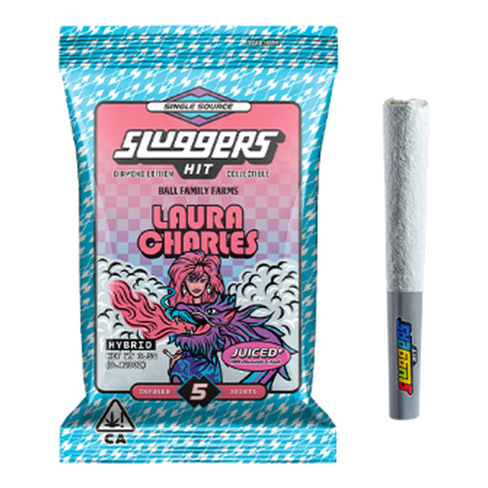Sluggers Hit | Laura Charles | Diamond Edition Infused Pre-Roll 5pk | 3.5g