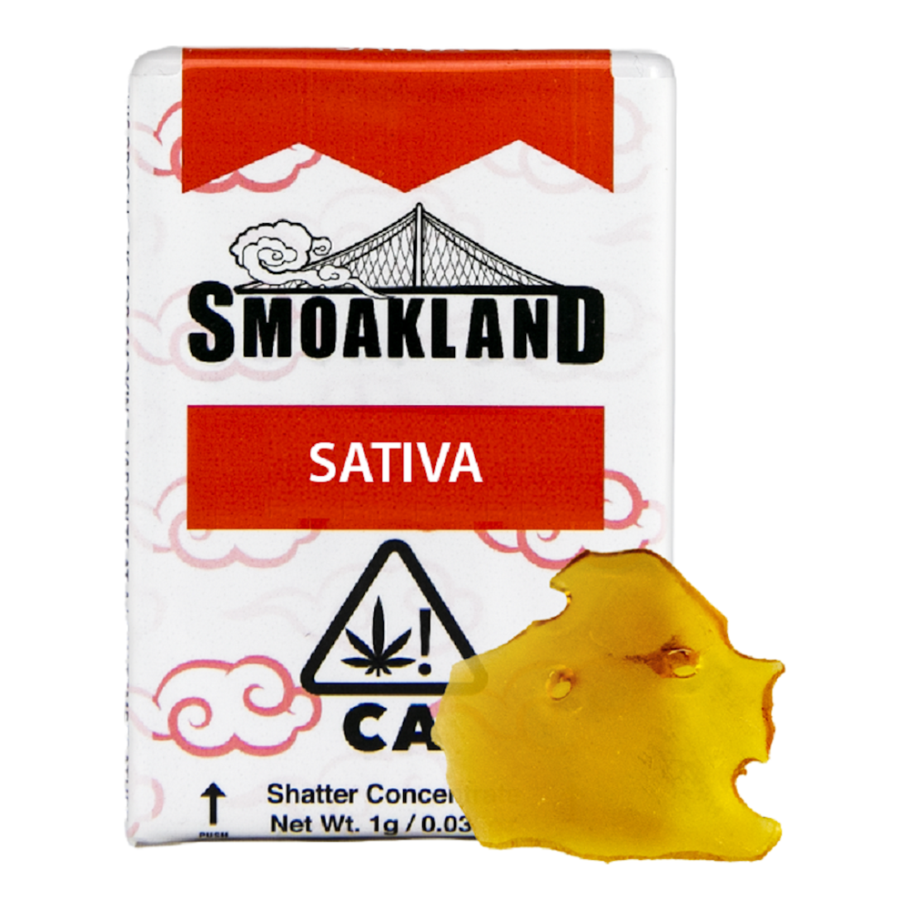 Smoakland | Green Crack | Shatter | 1g