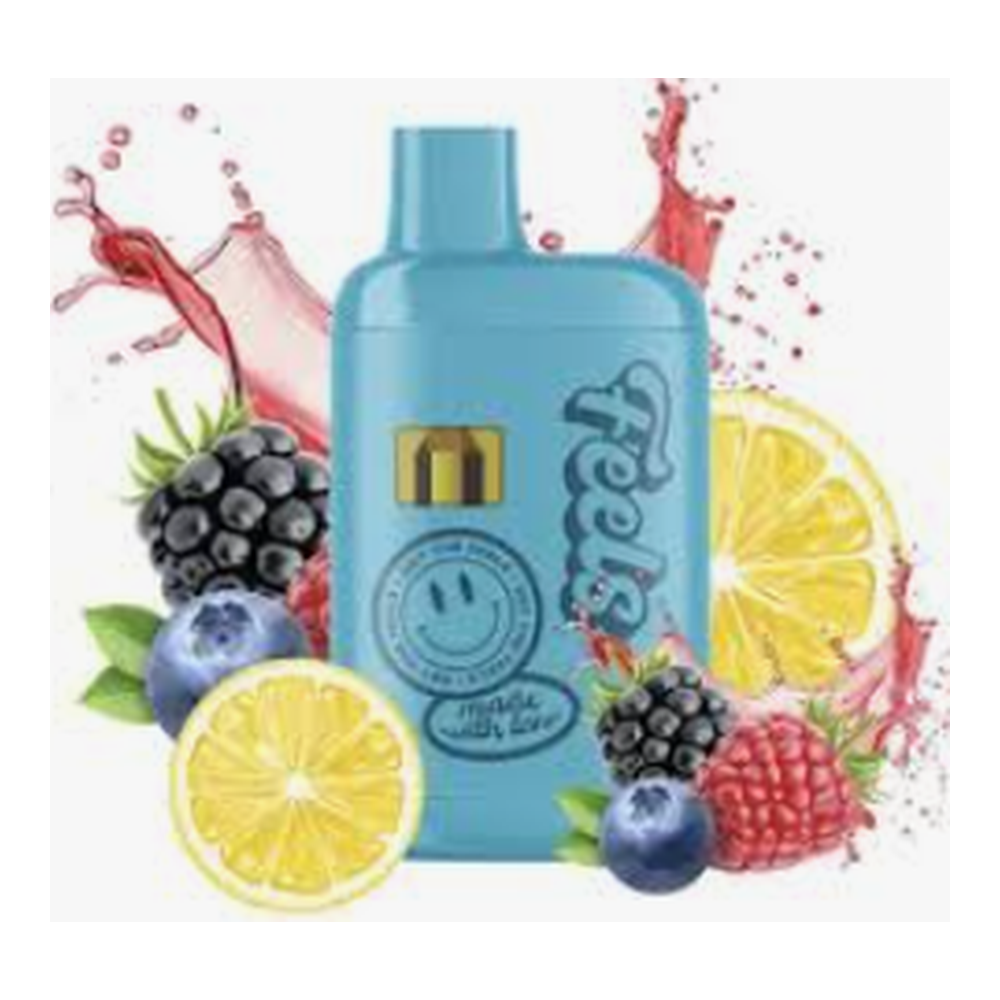 Smoakland | Lemon Berry Blast | Feelz All-In-One Vape | 1g