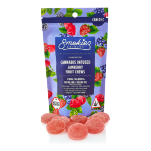 Jamberry 1:1 THC:CBN Fruit Chews 10pk (100mg)