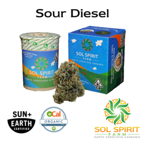Sour Diesel Sungrown Flower (1/8oz)