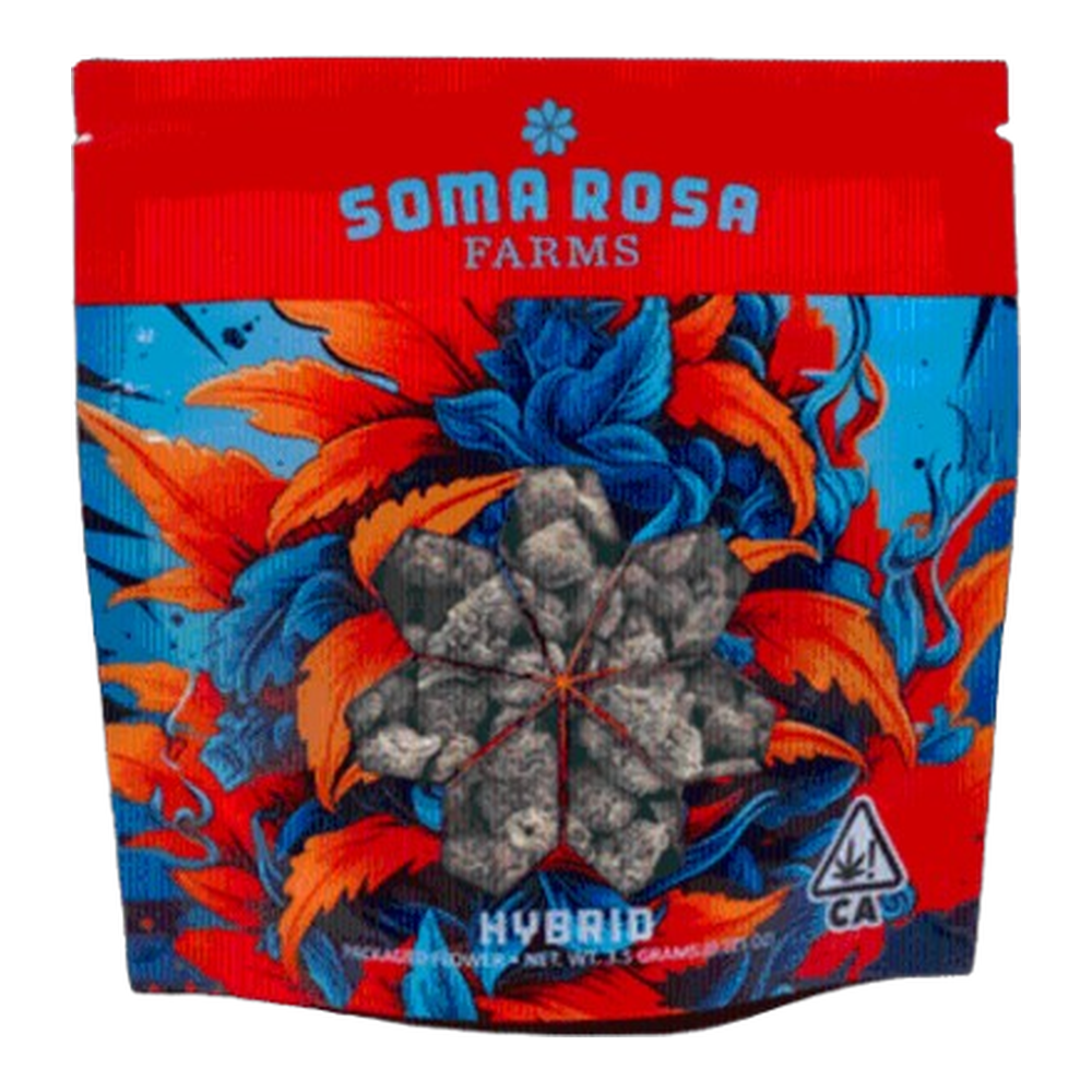 Soma Rosa | Diamond Drip | Sungrown Flower | 1/8oz