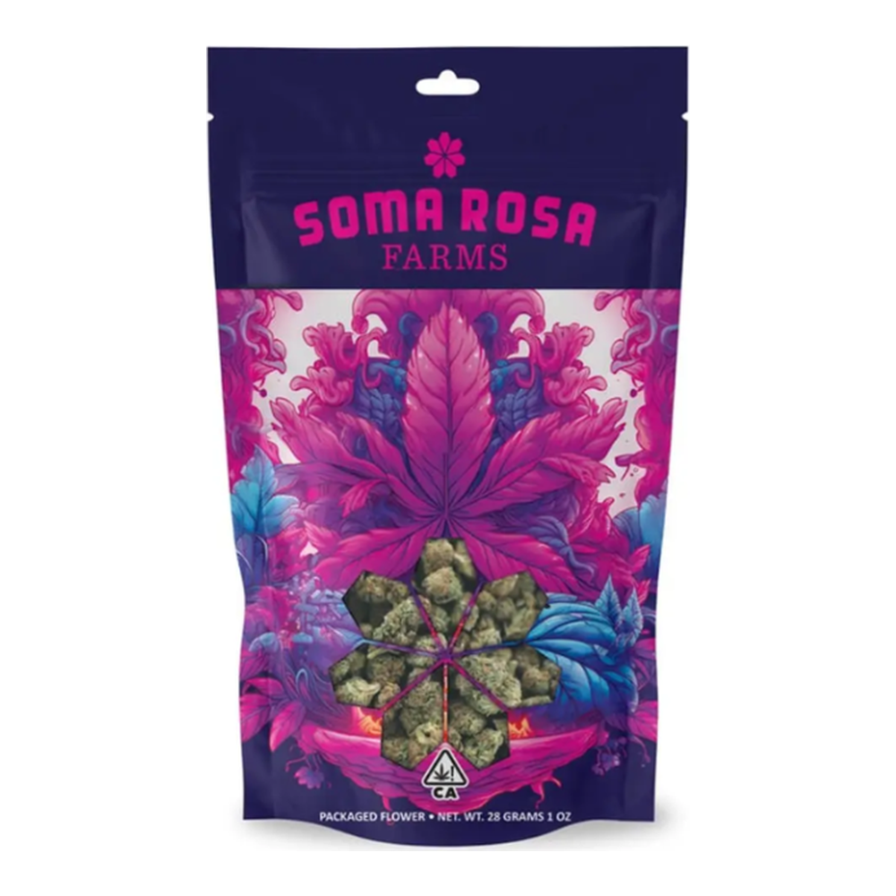 Soma Rosa Farms | Banana Foam Cake | Sungrown Flower | 1/2oz