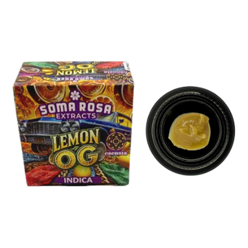 Soma Rosa Farms | Lemon OG | Live Rosin | 1g