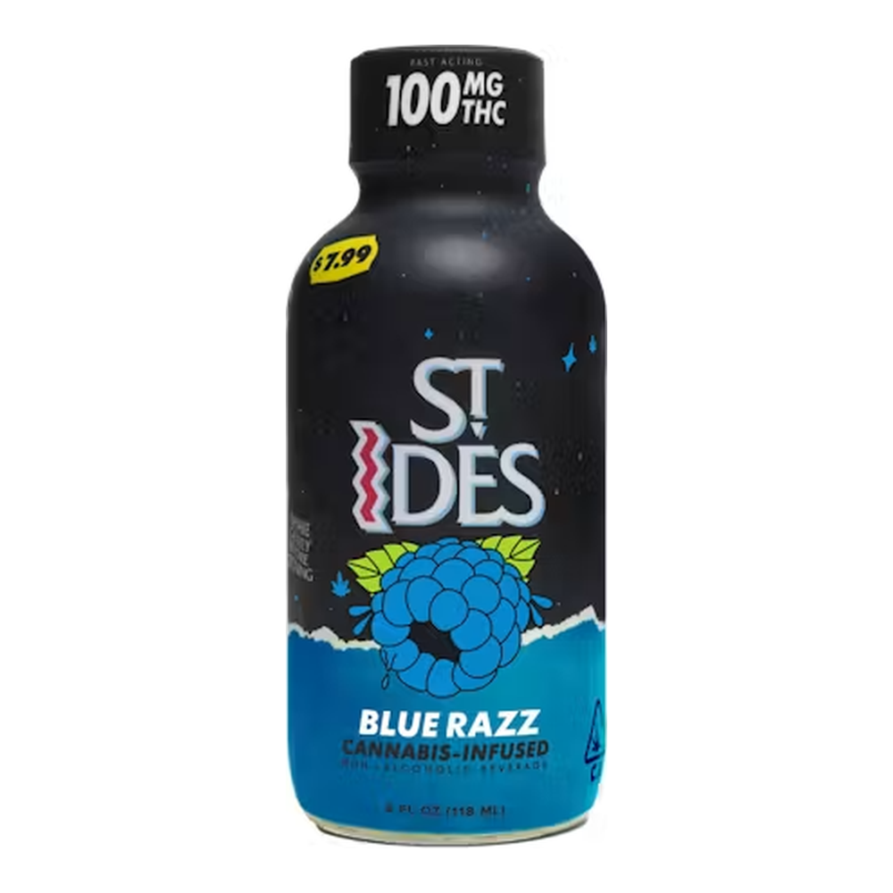 St. Ides | Blue Razz | Shot | 100mg