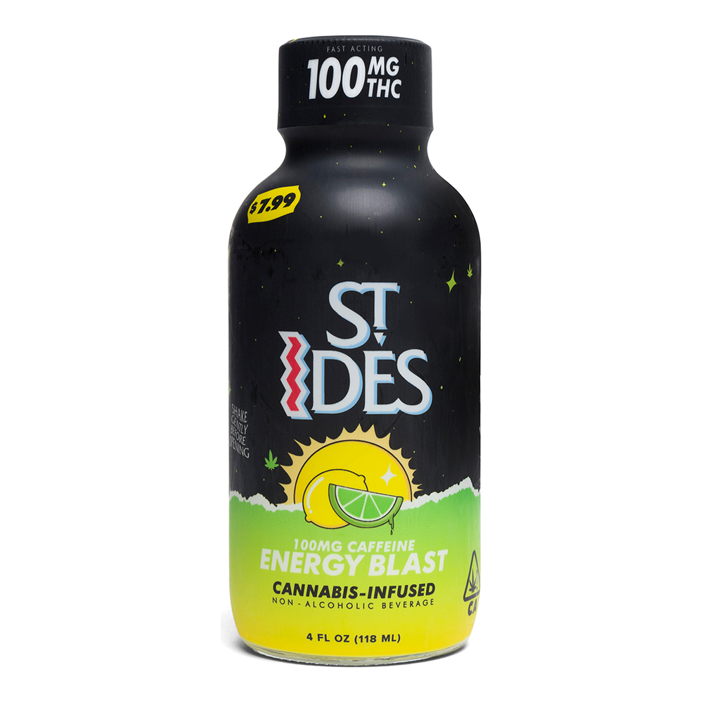 St. Ides | Energy Blast | Caffeine 4oz Shot | 100mg