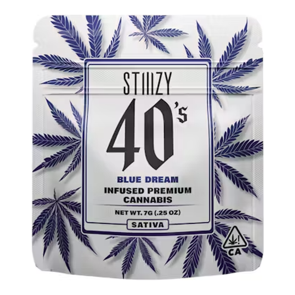STIIIZY | Blue Dream | 40's Infused Indoor Flower Smalls | 1/4oz