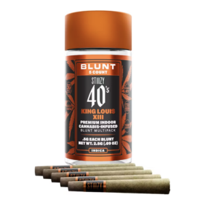 STIIIZY | King Louis XIII | 40's Infused Mini Blunt 5pk | 2.5g