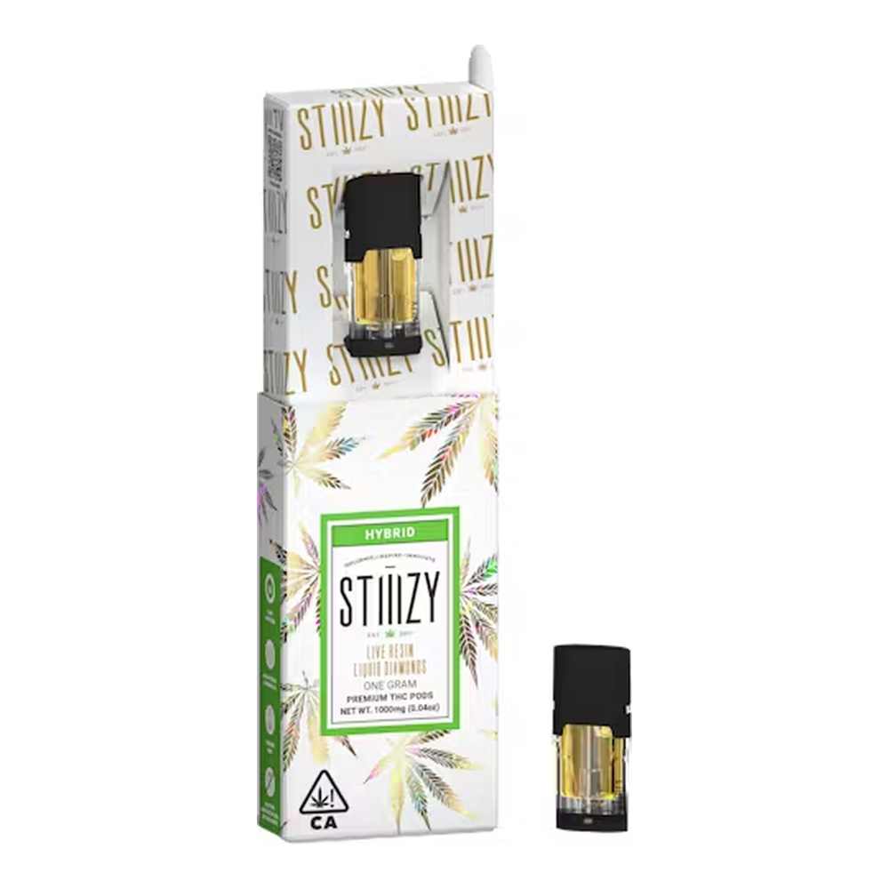 STIIIZY | Lemon Cherry Gelato | Live Resin Liquid Diamonds Pod | 1g