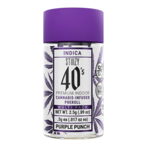 Purple Punch 40's Infused Pre-Roll 5pk (2.5g)