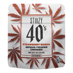 STIIIZY | Strawberry Mango | 40's Infused Indoor Flower Smalls | 1/4oz