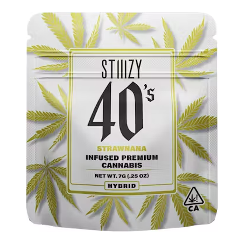 STIIIZY | Strawnana | 40's Infused Indoor Flower | 1/4oz