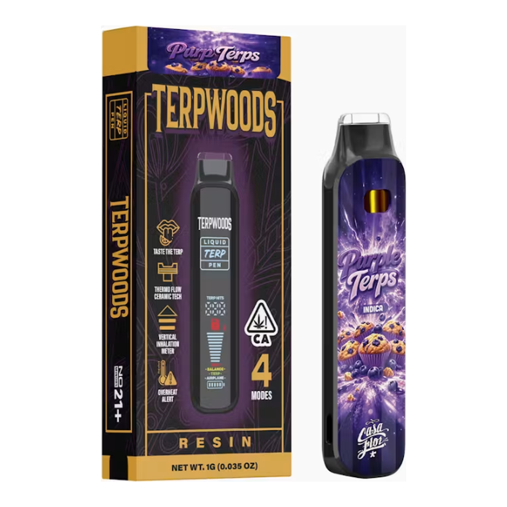 Terpwoods | Purple Terps | Live Resin All-In-One Vape | 1g