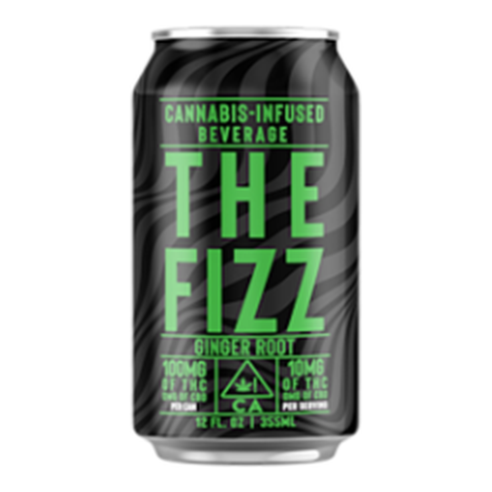 The Fizz | Ginger Root | Cannabis Infused Beverage | 100mg