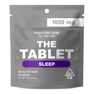 Sleep Tablets THC: CBN: CBG 50mg : 20pk (1000mg)