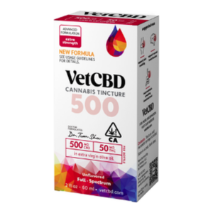 500mg CBD : 50mg THC Extra Strength CBD Tincture (2oz)