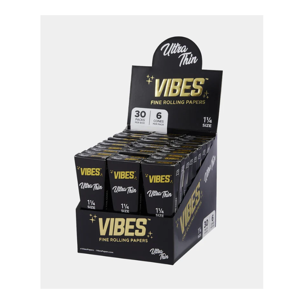 VIBES | Ultra Thin Cones 1.25 | 6pk