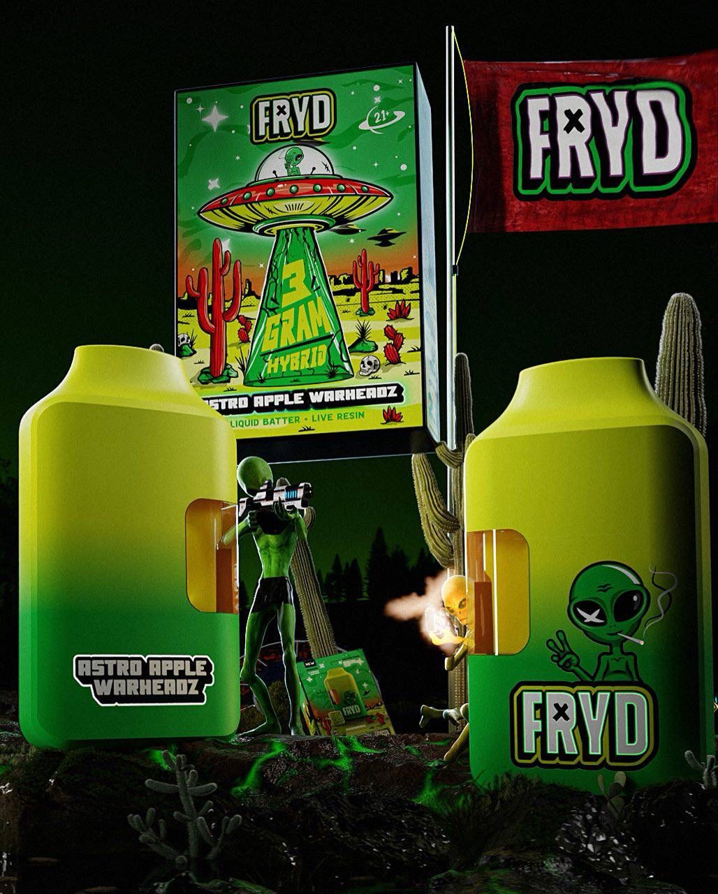 FRYD Astro Apple Warheads 3G